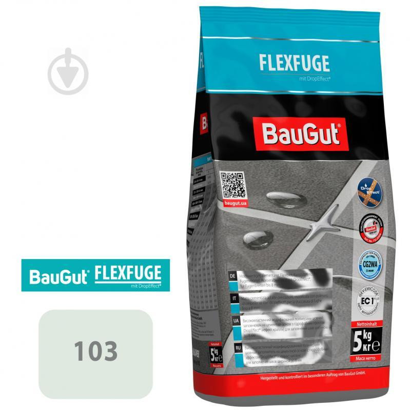 BauGut flexfuge 103 5 кг лунно-белая - зображення 1