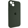 Borofone Silicone Full Case AA Camera Protect for Apple iPhone 13 Atrovirens (FullAAi13-40) - зображення 1