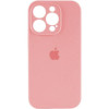 Borofone Silicone Full Case AA Camera Protect for Apple iPhone 14 Pro Max Pink (FullAAi14PM-41) - зображення 1