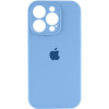 Borofone Silicone Full Case AA Camera Protect for Apple iPhone 15 Pro Max Cornflower (FullAAi15PM-49) - зображення 1