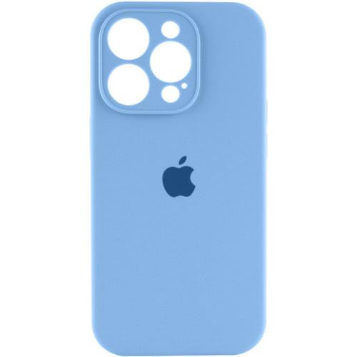 Borofone Silicone Full Case AA Camera Protect for Apple iPhone 15 Pro Max Cornflower (FullAAi15PM-49) - зображення 1