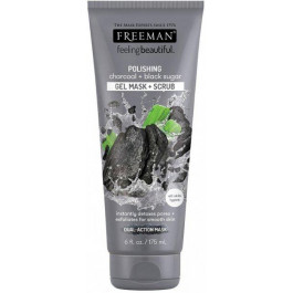 Freeman Beauty Маска для лица  Feeling Beautiful Грязевая Уголь и Черный сахар, 175мл (072151421119)