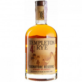 Templeton Rye Віскі  Signature Reserve Straight Rye American Whiskey 4 yo 40% 0.7 л (720815920835)