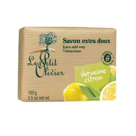 Le Petit Olivier Экстра нежное мыло  100% vegetal oils soap Вербена и Лимон 100 г (3549620005301)