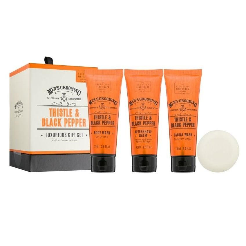 Scottish Fine Soaps Thistle & Black Pepper Set Подарунковий набір для чоловіків - зображення 1