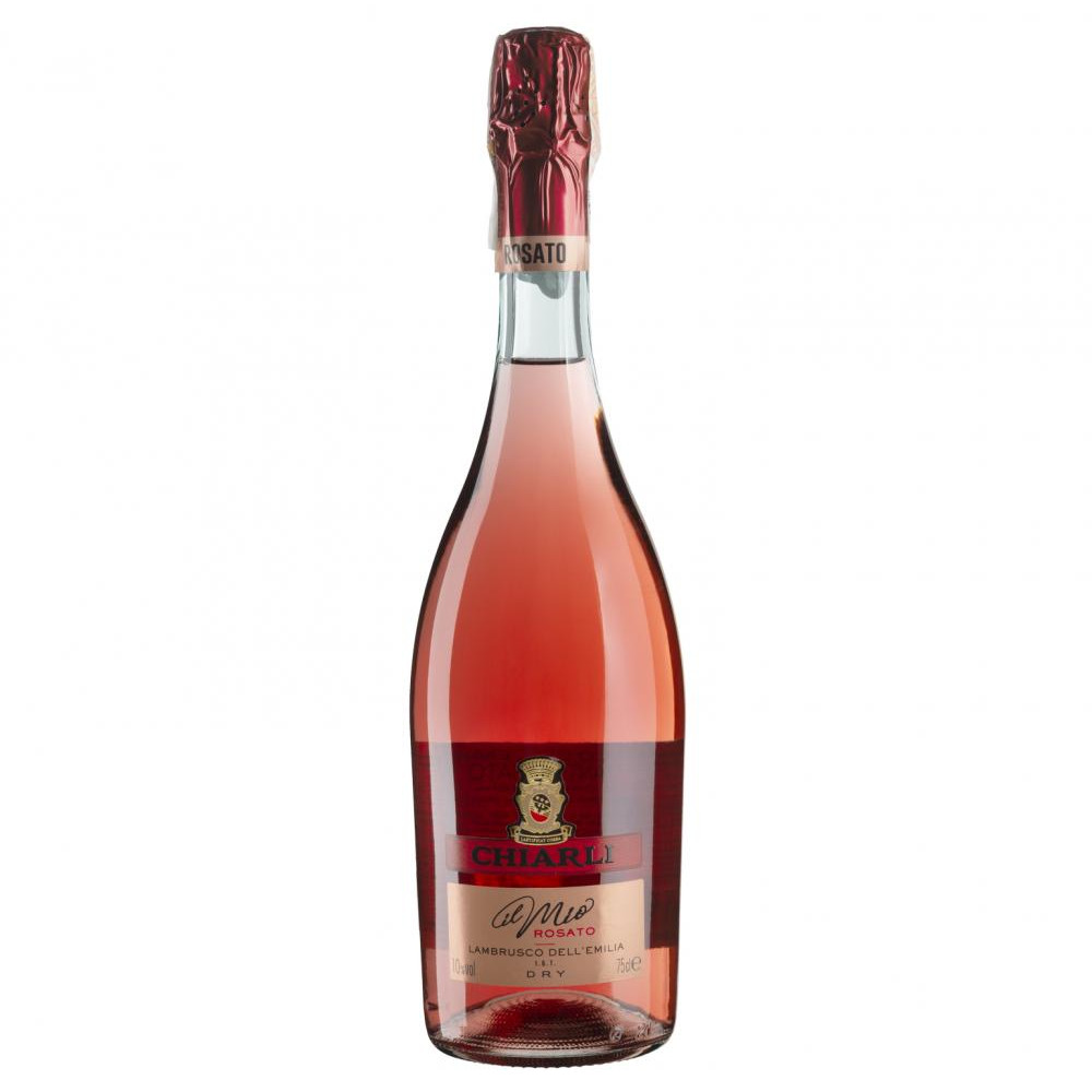 Chiarli Вино ігристе  Lambrusco dell 'Emilia Rosato Dry, 0,75 л (8003325608687) - зображення 1