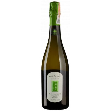 Adriano Adami Ігристе вино  Col Fondo Brut Nature, біле, нон-дозаж, 11%, 0,75 л (8024948204001) - зображення 1