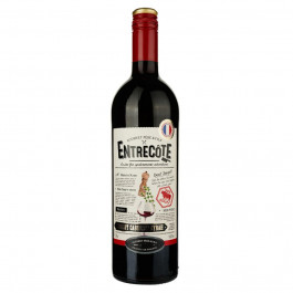 Gourmet Pere & Fils Вино  Entrecote червоне напівсухе 0,75л 13,5% (3500610103513)