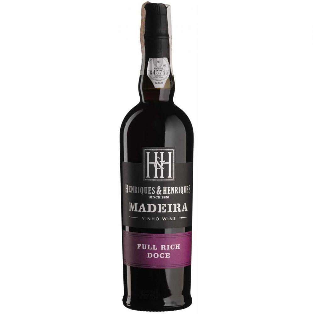 Henriques & Henriques Вино Full Rich  Madeira біле солодке 0.5 л 19% (5601196017114) - зображення 1