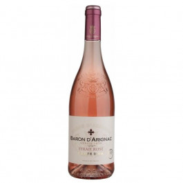 Baron d'Arignac Вино  Syrah Rose розовое сухое 0.75 л 12% (3263286343569)
