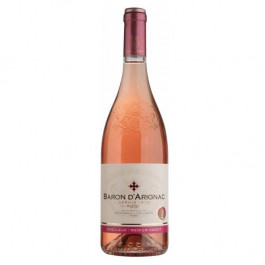 Baron d'Arignac Вино  Rose  розовое полусладкое 0.75 л 10.5% (3500610051111)