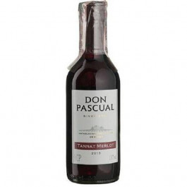 Don Pascual Вино  Tannat Merlot красное сухое 0.187 л 12.5% (7730135001452)