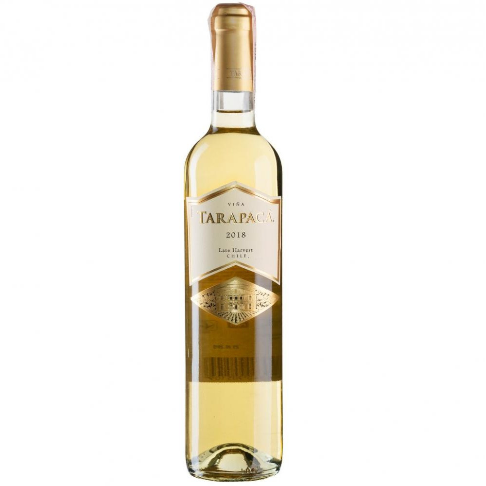 Tarapaca Вино Late Harvest белое сладкое 0.5 л 12.5% (7804340905109) - зображення 1