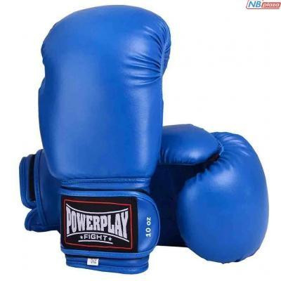 PowerPlay Боксерские перчатки 3004 10oz Blue (PP_3004_10oz_Blue) - зображення 1