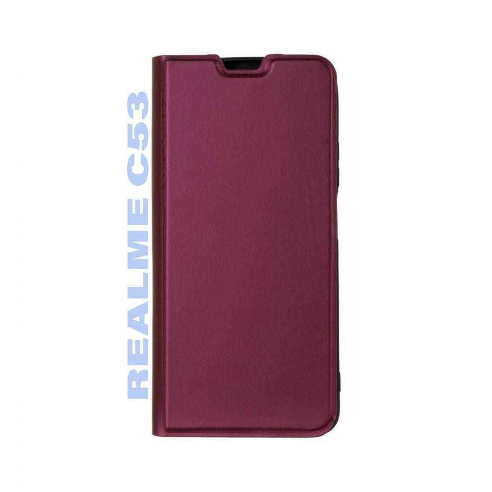 BeCover Чохол-книжка Exclusive New Style для Realme C53 Red Wine (711203) - зображення 1