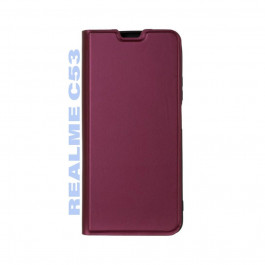   BeCover Чохол-книжка Exclusive New Style для Realme C53 Red Wine (711203)