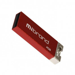Mibrand 4 GB Сhameleon Red (MI2.0/CH4U6R)