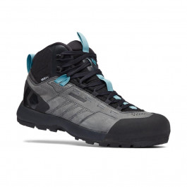 Black Diamond W Mission LTHR MD WP кросівки жіночі (Steel Grey/Costal Blue, 8,5) (58002793750851)