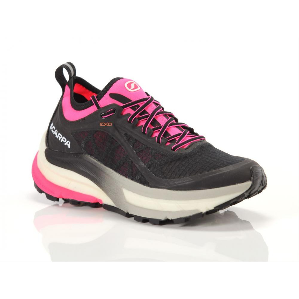 Scarpa Женские кроссовки для бега  Golden Gate Atr Wmn 33076-352-2 39 (5 1/2UK) 24.5 см Black/Pink Fluo (80 - зображення 1