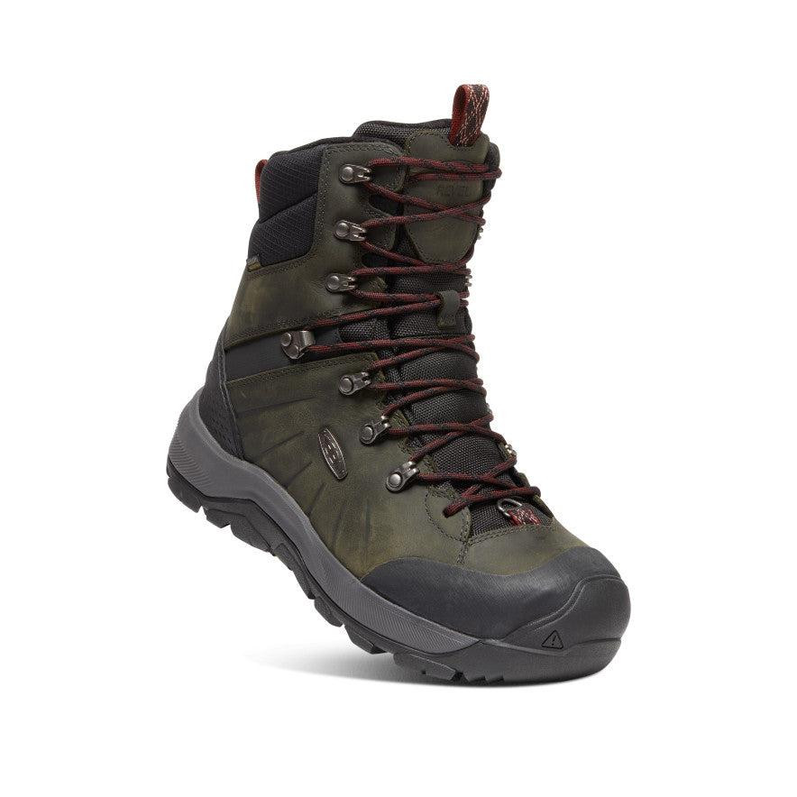 KEEN Напівчеревики revel iv high polar m (1023621) 11.5 Зелений, Чорний - зображення 1