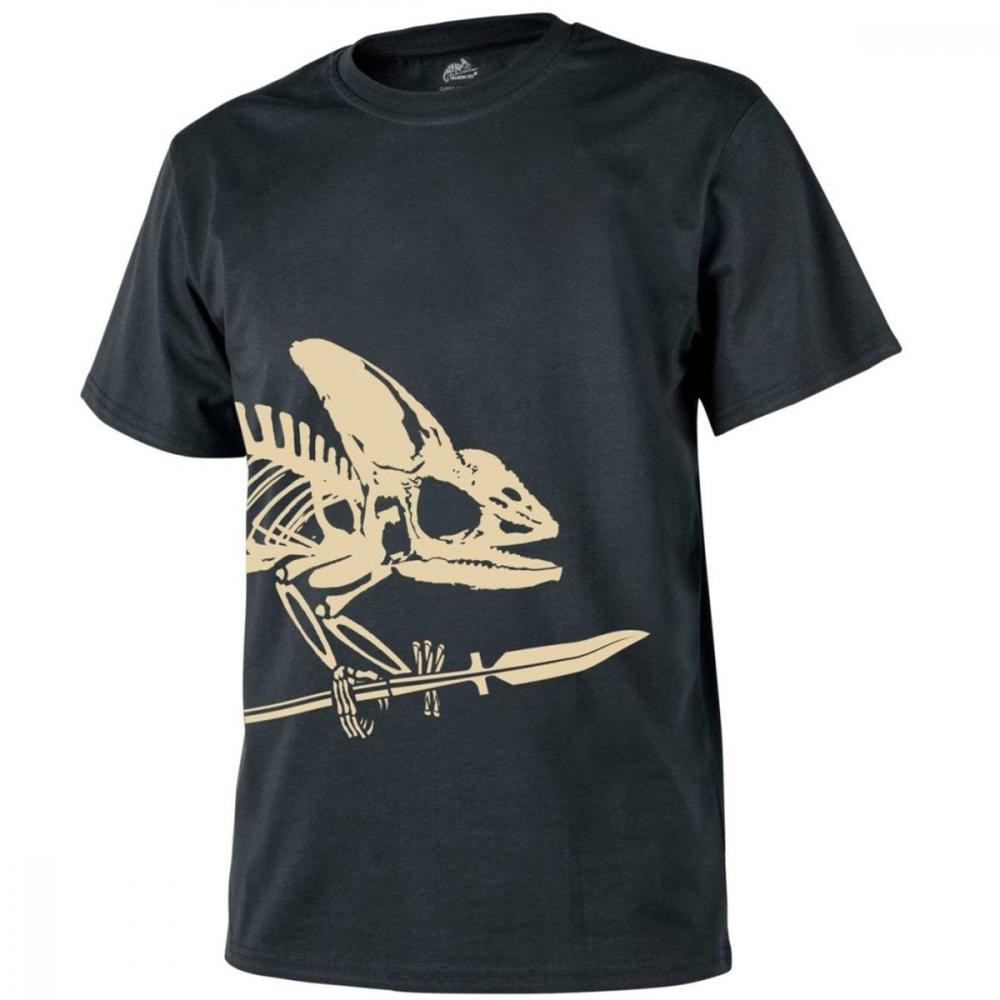 Helikon-Tex Футболка T-shirt  Full Body Skeleton - Black S - зображення 1