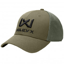 Wiley X Бейсболка  Trucker Cap - Olive Green/Black WX