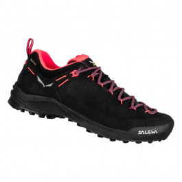 Salewa Жіночі кросівки з Gore-Tex  Ws Wildfire Leather Gtx W 61417/0936 36 (3.5UK) 22.5 см Black/Fluo Coral