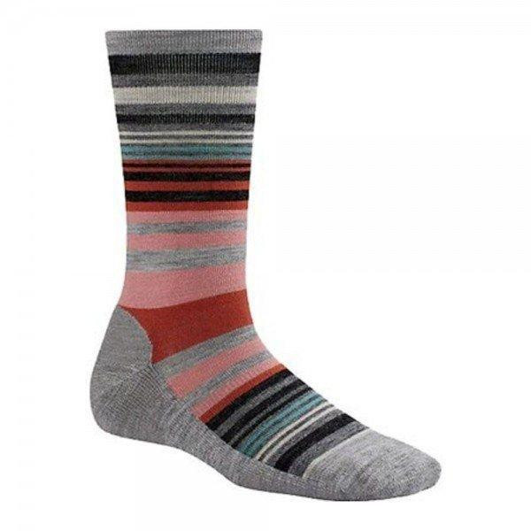 Smartwool Шкарпетки жіночі  Sulawesi Stripe Light Gray Heather, р.S (SW SW560.883-S) - зображення 1