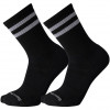 Smartwool Носки мужские  Athletic Targeted Cushion Stripe Crew 2 Pack, XL - Black (SW SW004113.001-XL) - зображення 1