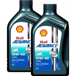 Shell Advance Ultra 4T 10W-40 1л