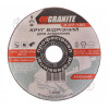 Granite Диск абразивный отрезной для алюминия 125*1,0*22,2 мм GRANITE 8-07-120 - зображення 1