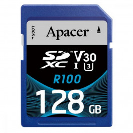 Apacer 128 GB SDXC UHS-I U3 V30 R100 (AP128GSDXC10U7-R)