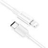 ColorWay Type-C/Apple Lightning PD Fast Charging White 1m (CW-CBPDCL032-WH) - зображення 1
