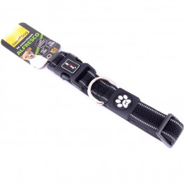 GimDog Нашийник для собак  Alfresco подвійний неопрен 2x28-40 см чорний (8009632059433)