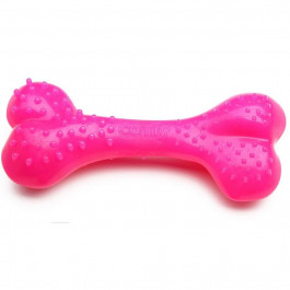 Comfy Игрушка для собак  Mint Dental Bone 8,5 см, розовая (5905546192910)
