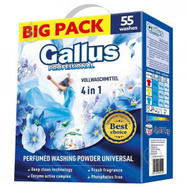 Gallus Пральний порошок Professional 4в1 Univesal 3.05 кг (4251415302166)