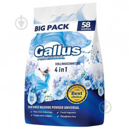 Gallus Пральний порошок Professional 4в1 Univesal 3.2 кг (4251415302197)