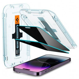 Spigen EZ FIT Glas.tR Privacy iPhone 14 Pro Max Black (AGL05203)