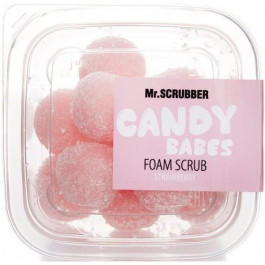   Mr. Scrubber Candy Babes Foam Scrub Пінний скраб для тіла Strawberry/Полуниця 110 г