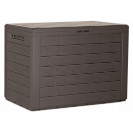 Prosperplast Ящик для зовнішнього зберігання  Woodebox 190 л коричневий (5905197267982)