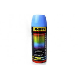 Unifix Емаль універсальна акрилова RAL5012 блакитний глянець 400мл UNIFIX