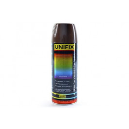 Unifix Емаль універсальна акрилова RAL8017 коричневий шоколадний глянець 400мл UNIFIX
