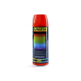 Unifix Емаль універсальна акрилова RAL3020 червоний глянець 400мл UNIFIX