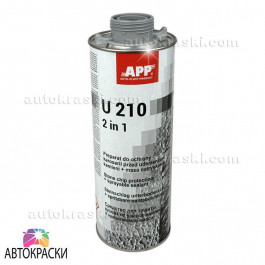 Auto-Plast Produkt (APP) Засіб для захисту кузова та герметик 2 in 1 APP U210 сірий 1 л
