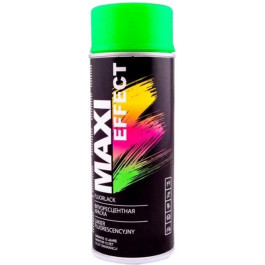 MAXI color Емаль аерозольна флуоресцентна MAXI COLOR 400 мл Зелена (MX0019)