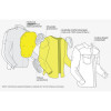 SHIMA Моторубашка с защитой Shima Renegade 2 красная, M - зображення 8