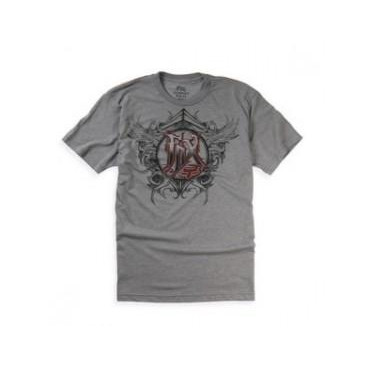 F.O.X Футболка FOX Reaction Heathered s/s Tee Grey XL - зображення 1