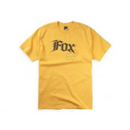   F.O.X Футболка FOX Vintage Mesh s/s Tee Yellow XL