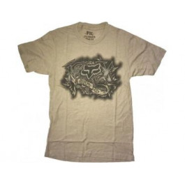 F.O.X Футболка Fox Half Life Heathered Tee Khaki S