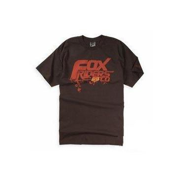 F.O.X Футболка FOX Hanging Garden s/s Tee Dark Brown 2XL - зображення 1